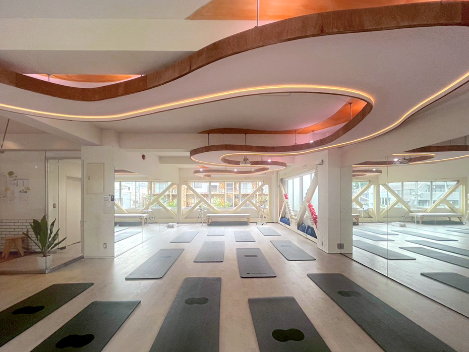 zen place pilates 中目黒のマットレッスンスペース